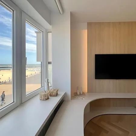 Lägenhet Luxe Met Adembenemend Uitzicht Op Zee Oostende