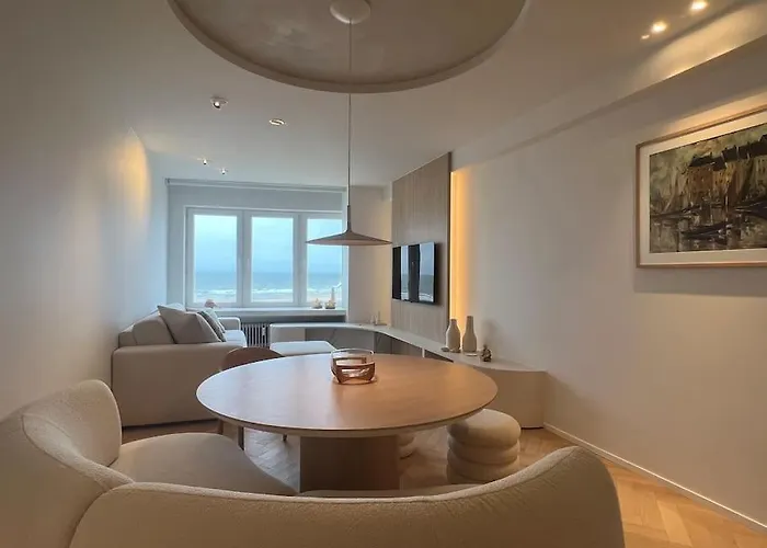Apartment Luxe Met Adembenemend Uitzicht Op Zee