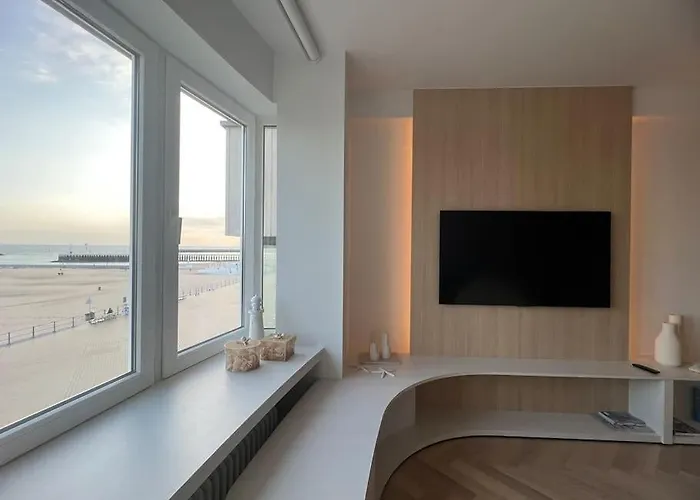 Luxe Met Adembenemend Uitzicht Op Zee Ostend