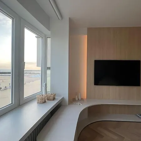 Luxe Met Adembenemend Uitzicht Op Zee 奥斯滕德